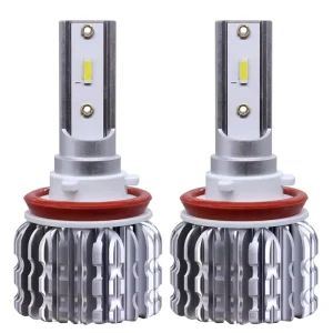Fanless 36W 4000lm 12V Universal Fit Car LED Headlight Bulbs for H1 H7 H4 H11 9005 9006
