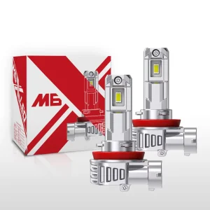 Fanless Design M6X H4 H7 H8 H11 9005 9006 Headlight Bulbs 5000LM Auto Car Vehicle LED Fog Light LED Headlight Bulb