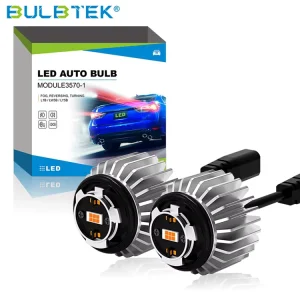 Fanless LED LY5B Turning Light Bulb 1850 LM Amber Turn Light Driver Inside Auto LED Bulb Car Turning Lamp