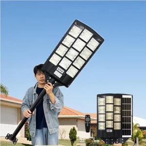 Farola Solar Integrated Street Light 1000w 2000w 3000w Outdoor Waterproof Ip67 All in One Led Solar Road Lamp