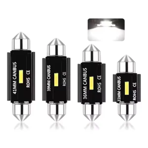 Festoon 31mm 36mm 39mm 41mm C5W C10W Super Bright CSP 1860 Car LED Bulbs Auto Dome Light Canbus Auto Interior Reading Lamp 12V