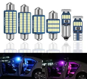 Festoon D6 SMD LED 5W 6000K Car Interior Light Accessory Energy Efficient Long Lasting for Auto Interior Lighting