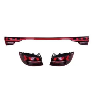Fit for Audi A4 B9 Upgraded Dynamic Full Width Through LED Taillight Assembly Modified Rear Tail Lamps Replacement