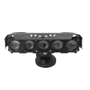 Five Eye LED Motorcycle Headlights Yellow White Far Light Spotlights IP67 Waterproof Rate 12V Car Lights Modification
