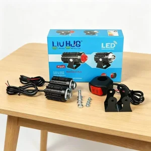 Fog Headlight Spotlight Bulbs Driving Fog Light 23W 12V 80V LED Motorcycle Lighting Systems Spot Light