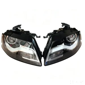 For 09 19 New AndOld A4L Assembly Original Headlight Car LED Hernia HalogenB8 B9 B10 Headlight for Car Auto Lighting