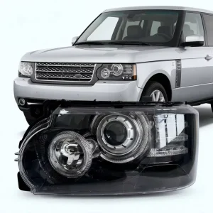 For 10 12 Range Rover L322 Front Left Driver Side Headlight Headlamp Assembly Xenon HID Projector LED DRL Auto Leveling LR143011