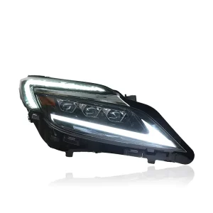 For 17 20 GL8ES 28T 12V Headlight Assembly with LED Lens Daytime Running Light & Flowing Turn Signal 50W
