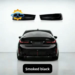 For 19-25 BMW 3 Series G20 G28 Taillight Assembly Modified with LED Dragon Scale Driving Flow Turn signal