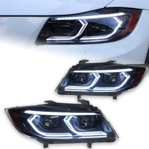 For 3 Series E90 LED Headlights New 12V 6000K 10000 Lumens Front Lamp Upgrade