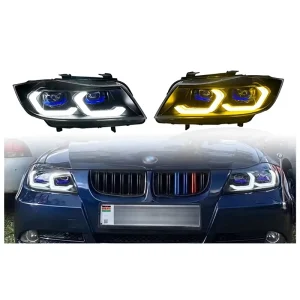 For 3 Series E90 LED Tail Light Assembly Modification SJC Model 12V Daytime Running Lights Flowing Turn Signals
