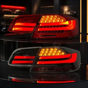 For 3 Series E92/E93 Taillight Assembly Turn-Signal Daytime-Running Lights M3-Style LED 35W 12V Retrofit/Upgrade Universal