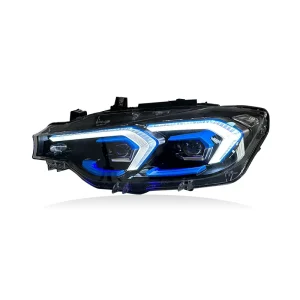 For 3 Series F30 F35 Headlight Assembly 12V 35W Daytime Running Lights for 13-18 Models