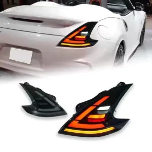 For 370z Z34 Full LED Taillights IP68 Waterproof DOT ECE Certified 24V Car Accessories