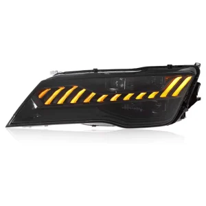 For A7 12V 45W Headlight Assembly Modified New RS7 Daytime Running Light LED Streamer Steering Lens Mainland China