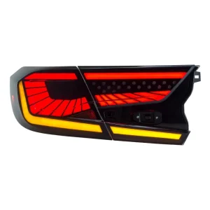 For Accord Tail Light Assembly ABS Material Starry Sky Style Running LED Flowing Turn Signal Driving Brake Light