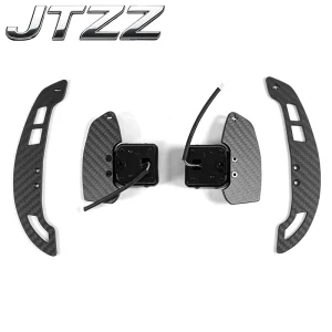 For Audi A3 A4 A5 A6 S3 S4 S5 RS3 RS5 RS6 RS7 Steering Wheel Magnetic Carbon Fiber Shift Paddles Car Accessories Interior Trim