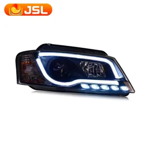 For Audi A3 Headlight Assembly Change to Luminescent Diode Lens Headlight Daytime Running Light Flow Turning Light