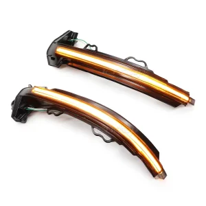 For Audi A4 S4 RS4 B9 A5 S5 RS5 Dynamic Turn Signal LED Light Side Wing Rearview Mirror Indicator Sequential Blinker