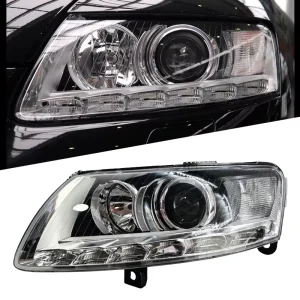 For Audi A6L C6 Front Xenon Headlight Assembly 35W 12V EU Spec