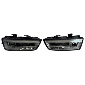 For Audi Q3 Front Headlight Assembly 8U Headlamp LED matrix Headlights Left and Right Front Lights Daytime Running Lights OEM