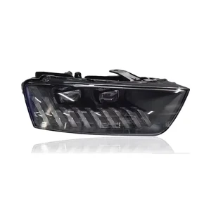 For Audi Q3 Modified LED DRL with Sequential Turn Signal Bi LED Projector Headlight Assembly
