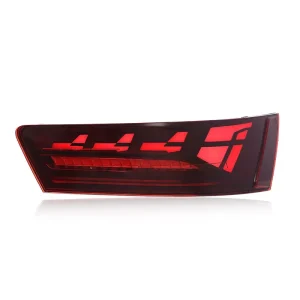For Audi Q7 4M Tail Lights Style Dynamic LED with Sequential Turn Signal & Warning Light