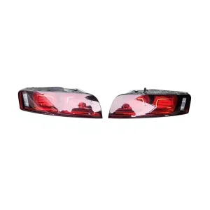 For Audi R8 Used LED Taillight & Rear Fog Lamp Brake Light Reverse Turn Signal Lens Red OE420945096 Replacement