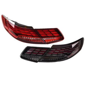 For BENZ W217 C217 S Class Coupe Upgrade Facelift Dragon Tail Style LED Taillights Sequential Turn Signal Assembly