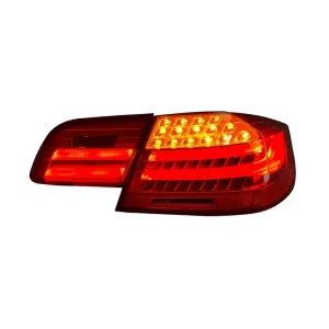For BMW 3 Series E92 E93 Taillight Assembly with Turn Signal Daytime Running Lights M3 Style LED 35W Twelve Voltage