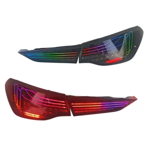For BMW 4 Series G22 G23 G26 G82 G83 CSL Style OLED Laser Sequential Dynamic LED Rear Lamp Assembly Upgrade Tail Light