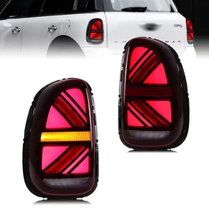 For BMW MINI Countryman R60 Union Jack LED Tail Light Assembly with DRL Rear Lamp Upgrade