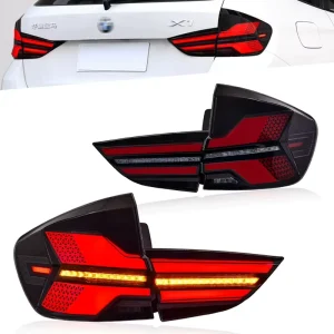 For BMW X1 Tail Light Assembly E84 Conversion Kit LED Running Lights Sequential Turn Signals and Brake Lights