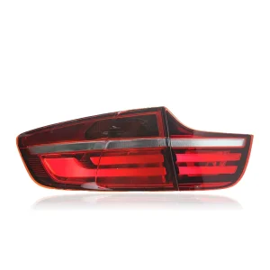 For BMW X6 E71 Tail Light Assembly Shadow Edition LED DRL Dynamic Turn Signal Tail Lights