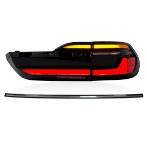 For BMW X7 G07 Taillight Assembly Modified Old to New LED Turn Signal 36W 12V