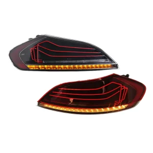 For BMW Z4 E89 Smoked Black M4 CSL Floating LED Dynamic Animation Sequential Signal Car Tail Light Assembly