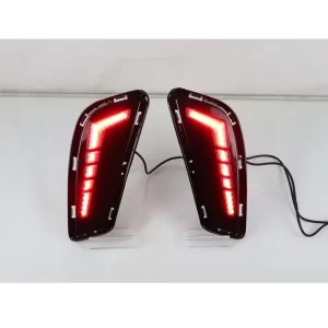 For BYD Rear Bumper Light LED Flowing Taillight Turn Signal Brake Warning Functions Car Fitment 12V