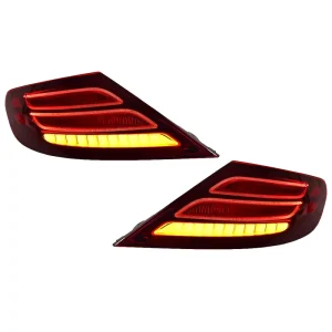 For Benz SLK R172 SLC Facelift Upgrade Newest Style Dynamic Sequential Turn Signal Rear LED Tail Light Assembly