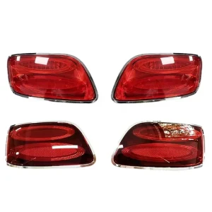 For Continental GT GTC Rear Left Right Black Red Tail Light Assembly Replacement
