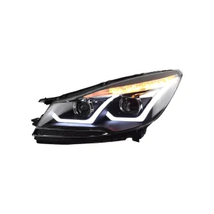 For Ford Kuga Car Front Light LED Auto Headlight Bifocal Lens Assembly Accessories New Upgrade