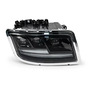 For Foton Auman GTL Modified Matrix LED Headlight Assembly Black Housing H4364010117A0 Auto Lamp Upgrade