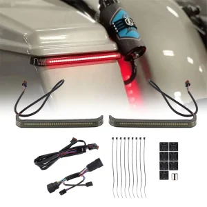 For Harley CVO Road Glide ST FLTRXSTSE LED Rear Saddlebag Lamp Turn Signal Brake Lights Motorcycle Lighting Systems