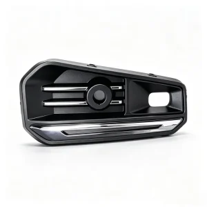 For Haval Dargo Hunting Edition Chrome Front Fog Light Bezel OE 2803146XKN52A 2803147XKN52A Fog Lamp Cover Electroplated Trim