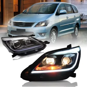 For Head Lamp Toyota Innova Headlamp Projector Aftermarket Front Headlight