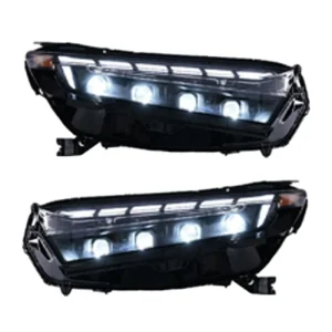 For Honda CRV CR V RS Style 6th Gen Quad Beam LED Projector Lens Front Headlight Assembly Sequential Turn Signal DRL