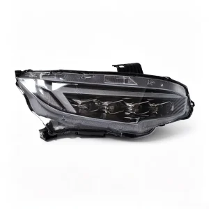 For Honda Civic 10th Gen Car Accessories LED Headlights Upgrade 4 Led Lens Front Light DRL Animation Headlamp