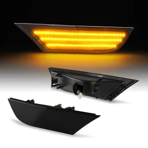 For Honda Civic 10th Gen LED Amber Sequential Side Marker Lights Fender Turn Signal Lights