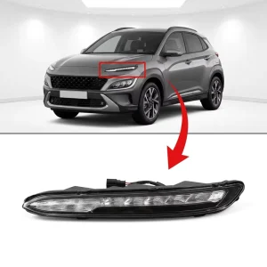 For Hyundai Kona Front Left LED Daytime Running Light Lamp Assy LH OE 92207J9500 92207 J9500 92208J9500 92208 J9500