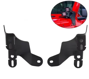 For Jeep Wrangler JL Spotlight Bracket A Pillar Dual Layer Mount LED Light Bracket Modification Accessory