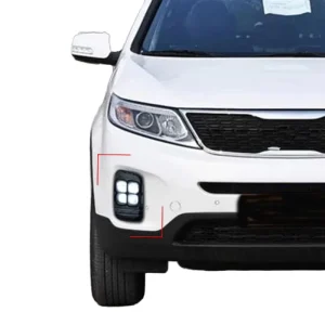 For KIA Sorento Styling Car Lights Waterproof 12v LED Daytime Running Light DRL Fog Lamp High Visibility Lights